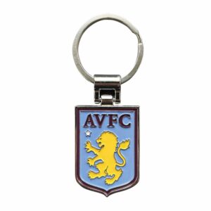 Aston Villa FC Crest Shaped Keyring