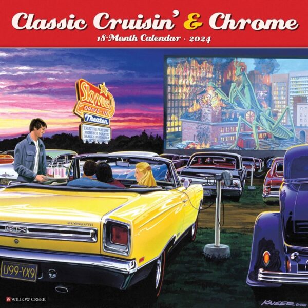 Classic Cruisin' & Chrome Calendar 2024