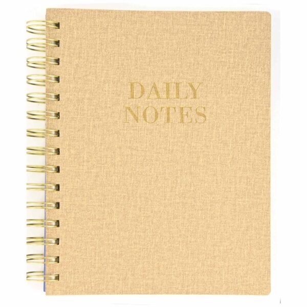 Daily Notes A5 Notebook