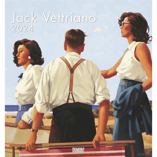 Jack Vettriano Deluxe Calendar 2024