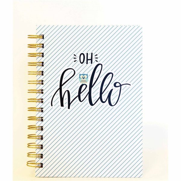 Oh Hello Owl A5 Notebook
