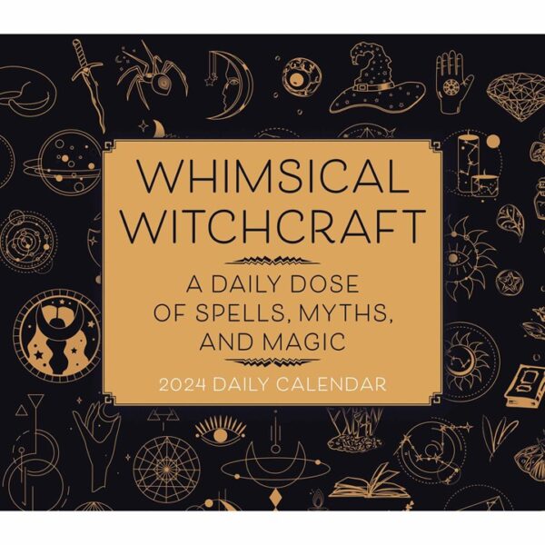 Whimsical Witchcraft Desk Calendar 2024