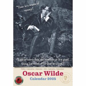 Oscar Wilde A5 Calendar 2025